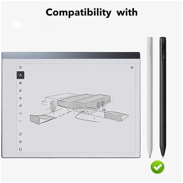 For Remarkable 2 Pennespisser, Metall Remarkable Pennespisser, Erstatningstips/Nib Refill Tilbehør 12 stk 2025th