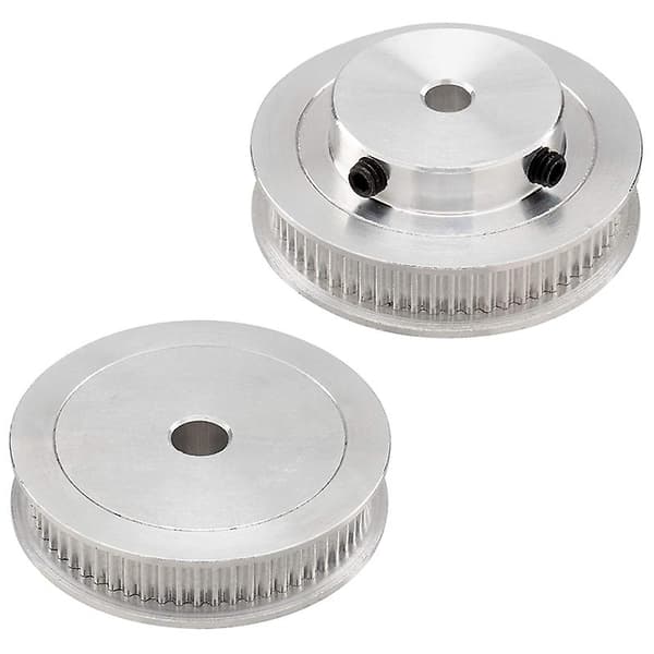 2 Kit GT2 Synkront Hjul 20&60 Tenner 5mm Bor, Aluminium Timing