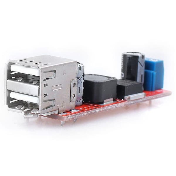 Kaksois-USB 9V/12V/24V/36V - 5V Muunnin DC-DC 3A Virtamoduuli