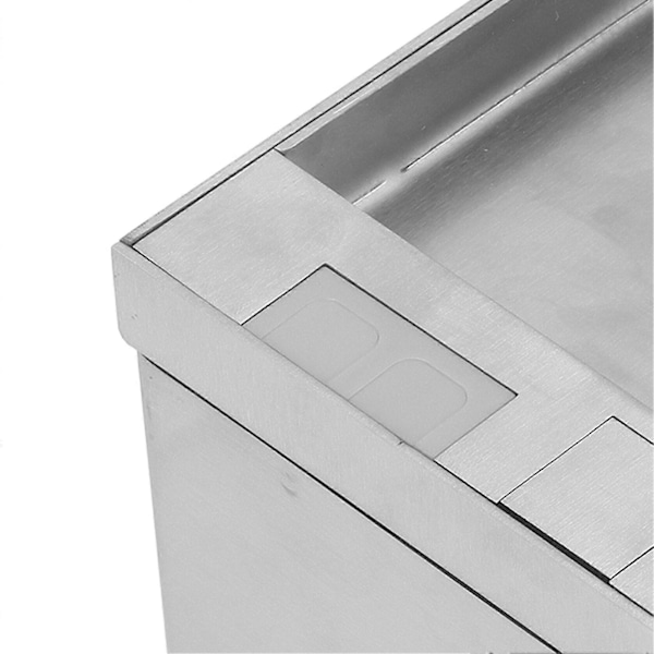 Innfelt Gulvkontakt Multiport Skjult Panel Uttak Universal Strømuttak AC250V