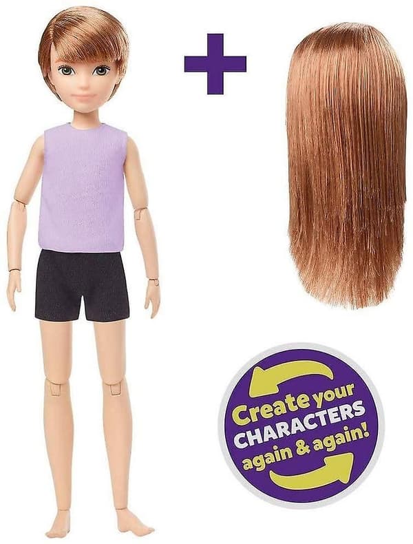 Creatable World Character Starter Pack Dukke Kobberhåret Dukke 30cm
