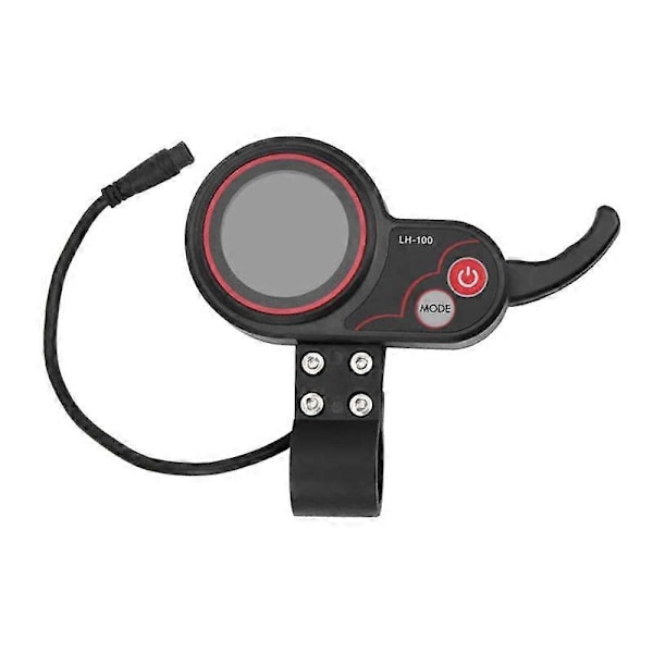 LH100 Instrumentpanel 60V Elektrisk Scooter LCD-Display Gasreglage Mätare 6PIN för Elektrisk Scooter/Ebike LCD