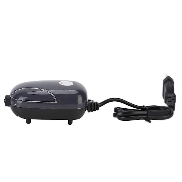 Liten Oksygenpumpe Profesjonell Stille Akvarium Luftpumpe 220V EU-plugg for Fiskeoppdrett Enkelt Hull