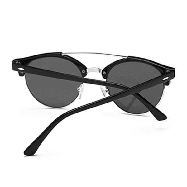Sorte Solbriller Clubmaster Sort Glas