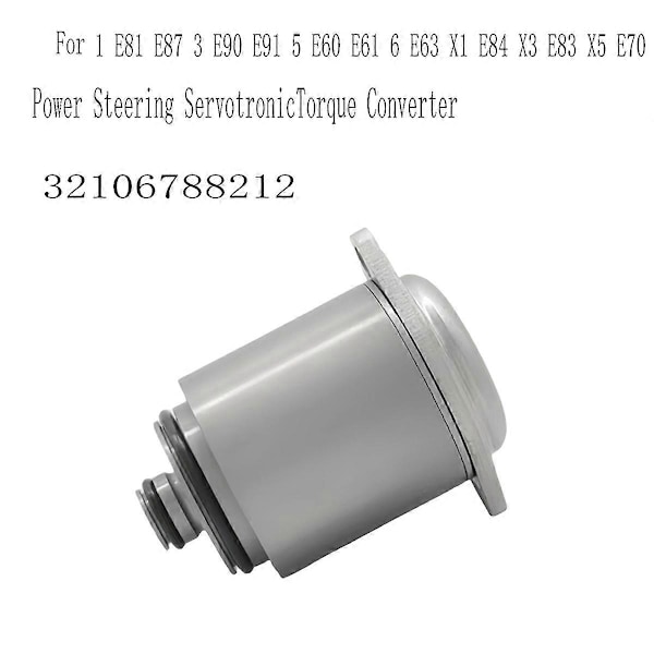 32106788212 Servostyrning Servotronic Vridmomentväxlare för 1 E81 E87 3 E90 E91 5 E60 E61 6 E63 X1 E84 X3 E83 X5 E70