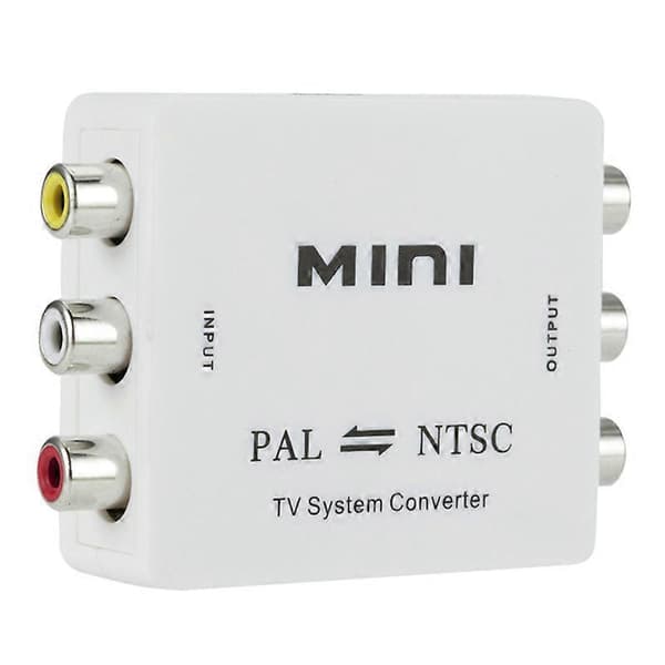 Mini PAL NTSC Bi-Direction TV System Converter Switcher PAL til NTSC NTSC til PAL Dual-Way TV Composit