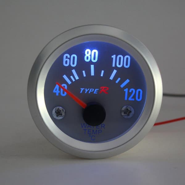 2'' 52mm Bil Elektrisk Digital Pointer Vandtemperatur Måler 2024THO