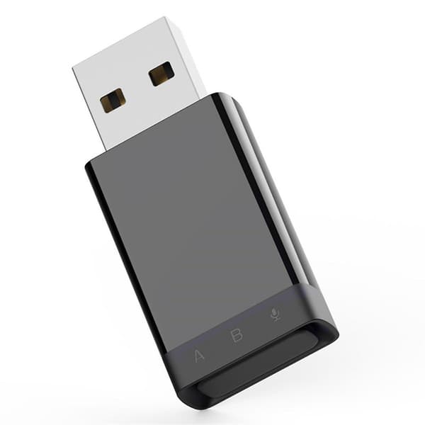 USB Bluetooth-sovitin äänen lähettäjä ja vastaanotin //NS Switchille/PC:lle Bluetooth 5.2 -sovitin