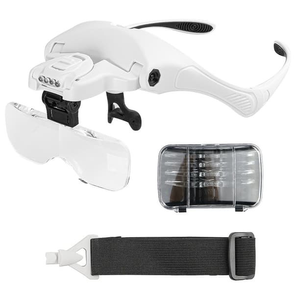 Forstørrelsesbriller med LED - 3,5x