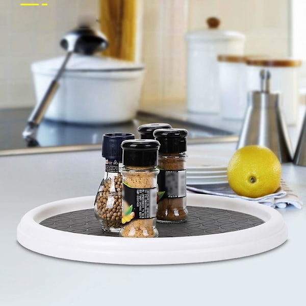 12 Tuuman Mausteseinä Spice Storage Rack Pantry Kaappi Kääntyvä Tarjotin Laajalla Pohjalla Järjestäjä
