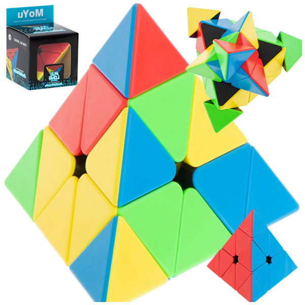 Pyraminx Trekantpuslespill – Logikkpyramide