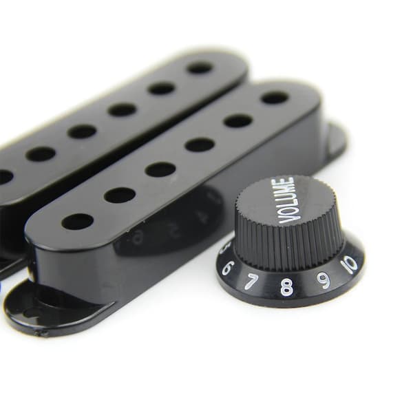 Til Pickup Covers 50 eller 52 mm Pol til Pol Knapper Tips (Sort)