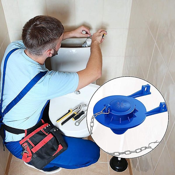 WC-istuimen läppien vaihto, yleismallinen kumiläppä WC-istuimeen, mukana 4 läppäketjua