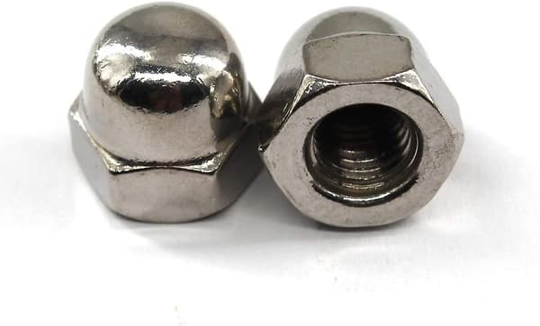 M8 Blindmutter Sekskantmutter Sett 304 Rustfritt Stål (30 Stykker)