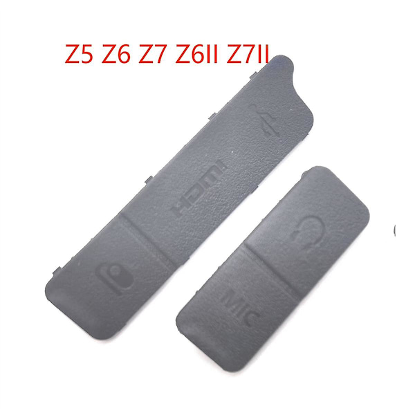 Udskiftningssæt til USB/-kompatibel dæksel til Z5, Z6, Z7, Z6II, Z7II - Kameraportbeskyttelse Tilbehør