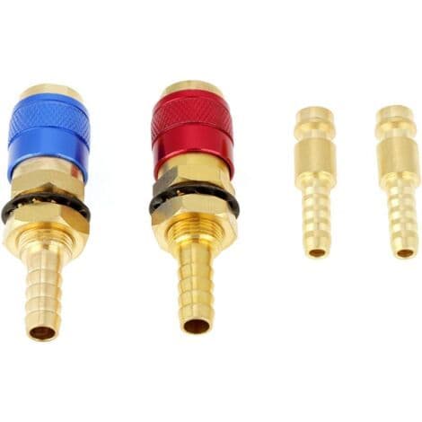 2 kpl 8 mm jäähdytetty ja kaasusovitin