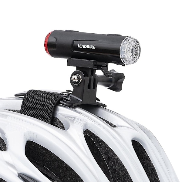 Cykelhjelmlys Forlygte Baglygte Integreret Kørehjelmlys USB Opladning Ny Hjelmlys