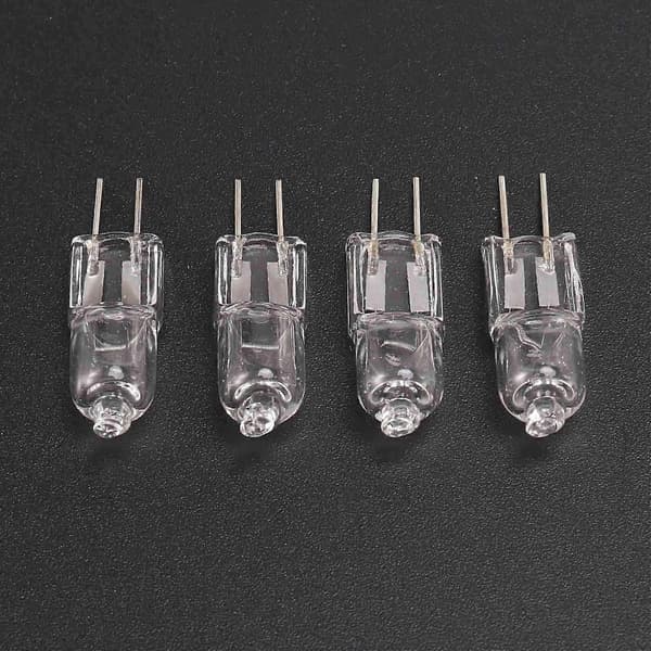 10 x G4 Halogen Lys Lampe Belysning 10W Varm Hvit