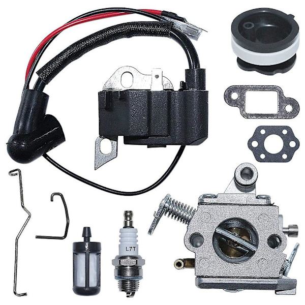 C1Q S57B Förgasare Tändspole Kit för 017 018 MS170 MS180 Motorsåg Ersätter 1130 120 0603