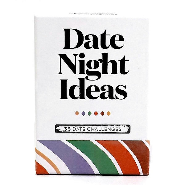Date Night Box - Skraplottskortleksleksak med spännande dejtingidéer för par: Flickvän, Pojkvän, Fru eller Make.