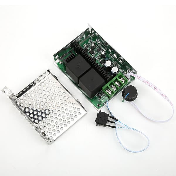 10V-50V 40A DC Motor Hastighetsregulator Styreenhet Reversering Retningsbryter
