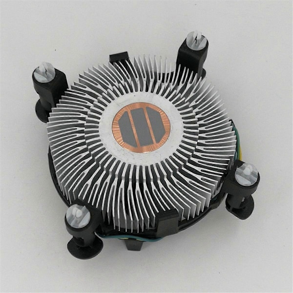 CPU-jäähdytystuuletin 4-nastainen liitin CPU-jäähy kuparisella jäähdytyselementillä I3/I5/I7-kannoille 1150/1151/1155/