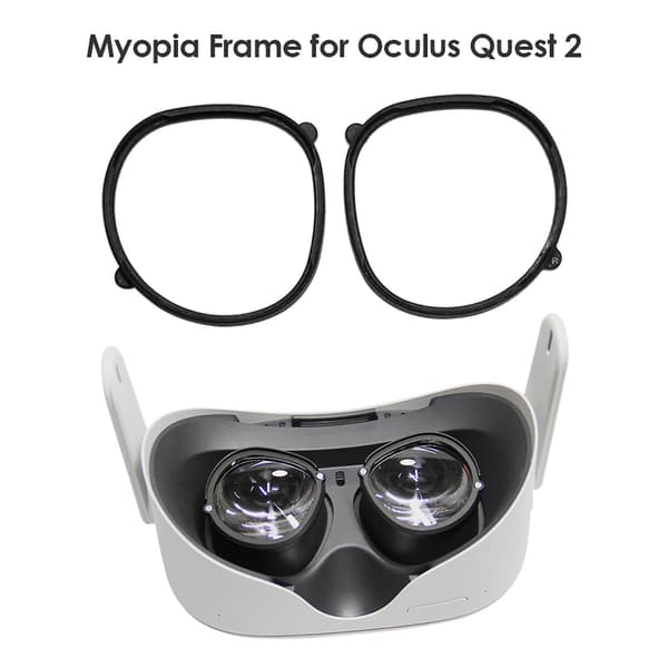For Oculus Quest 2 Vr Magnetisk Brillelinseramme Hurtig Demontering Klips Linsebeskyttelse For Vr Gl
