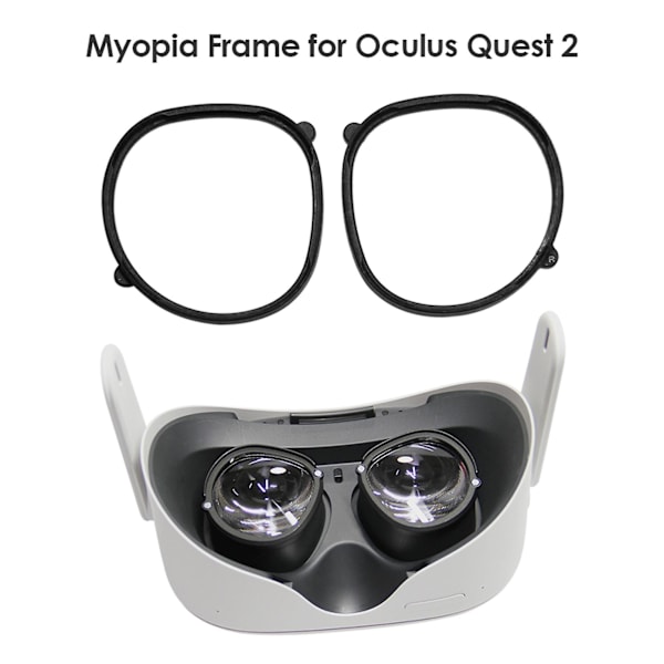 För Oculus Quest 2 Vr Magnetisk Glasögonlinsram Snabb Demontering Klämma Lins Skydd För Vr Gl