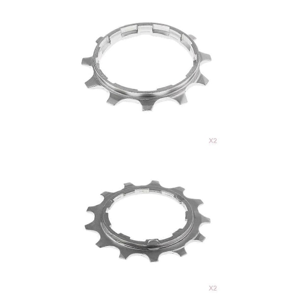 4 stk. MTB Landevei Terrengsykkel Kassett Drev 8/9/10/11 Hastighet 11T & 13T Frihjul Del