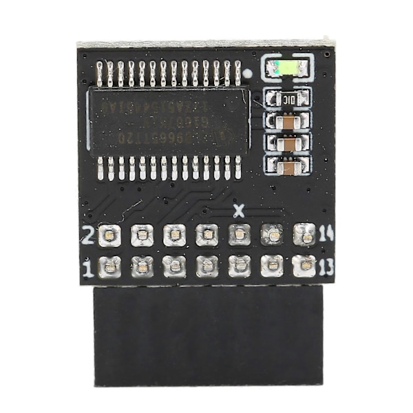 TPM 2.0 Modul LPC 14 Pins Tpm 2.0 Fjernkort Krypteringssikkerhedsmodul til MSI til Windows