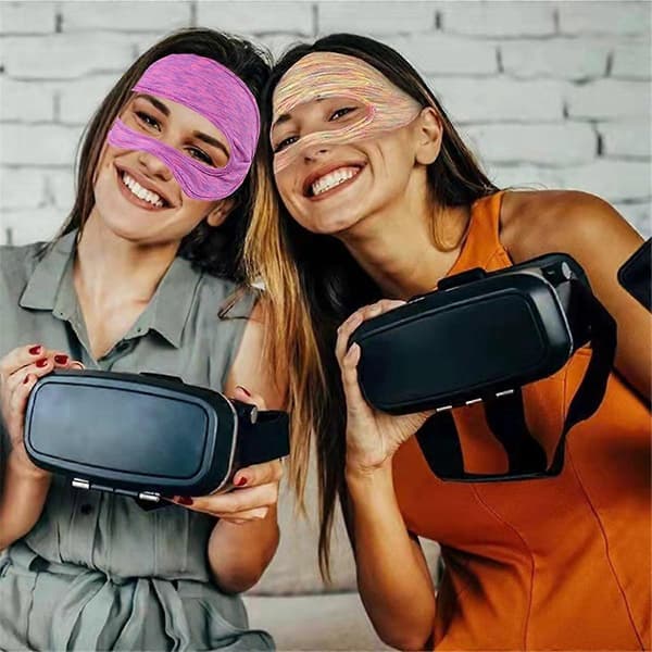 VR Tillbehör Ögonmask Skydd Andningsbart Svettband Vaddering med Virtual Reality Headset för Oculus