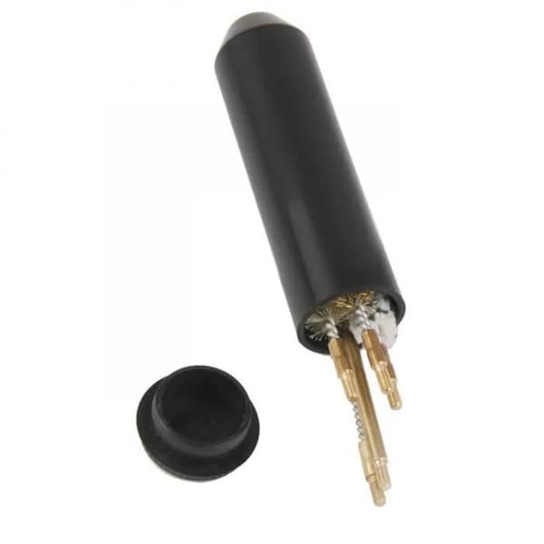 Våbenrensesæt - GENERISK - .38/.357 & 9mm - Kobber- & Bomuldsbørster - Sort