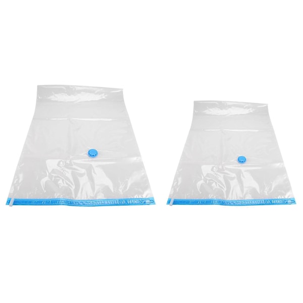 Vakuumförpacknings påsar 10-pack Set 2 storlekar 6 stycken 40x60 och 4 stycken 60x80 robusta för förvaring av kläder, och