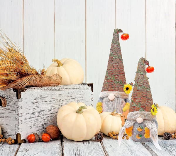 Halloween Gonk, 2 høstdekorasjoner til Halloween