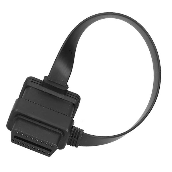 30 cm/11,8 tum Universal OBD2 Förlängningskabel Han till Hona Sladd L-formad Armbåge Auto Diagnostiskt Verktyg