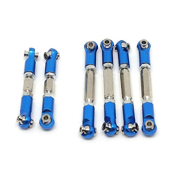 Metalliset ohjaustangot Linkage Links -sarja 1/10 Arrma SENTON VORTEKS Big Rock RC-auton päivitysosille, punainen