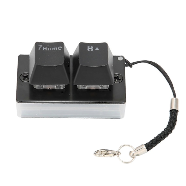 To-tasters tastatur USB kablet OSU Hot Swappable RGB bakgrunnsbelyst programmerbart mekanisk gamingtastatur