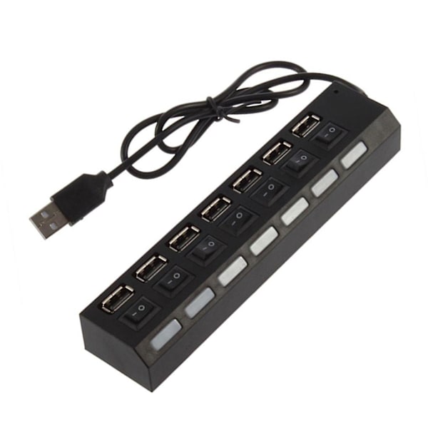 7 Port USB-keskitin USB-muunnin USB-sovitin