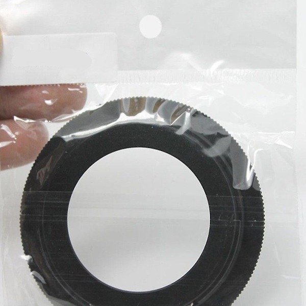 M42 objektiv til EF Mount Adapter sort
