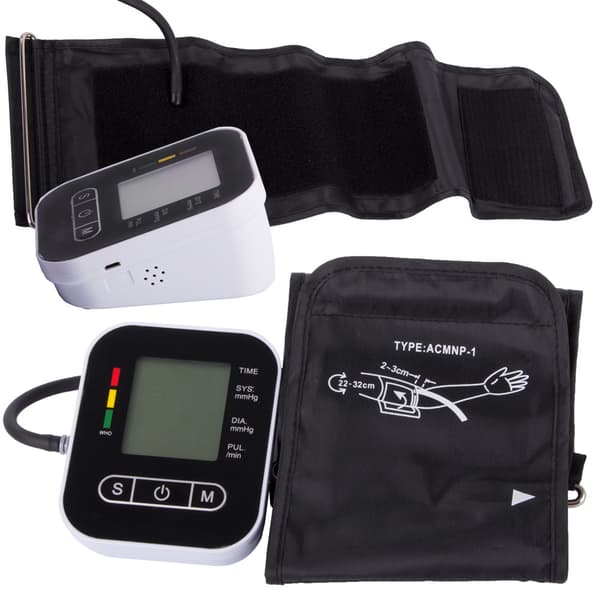 Electronic Upper Arm Blood Pressure Monitor with LCD Display and Arrhythmia Function