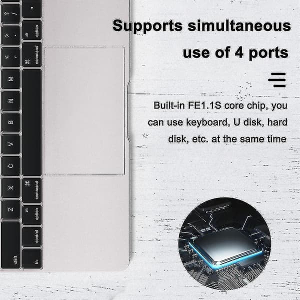 Usb3.0 Laptop Multi-interface Converter Hub Docking Station Multi-funktionell Usb Splitter