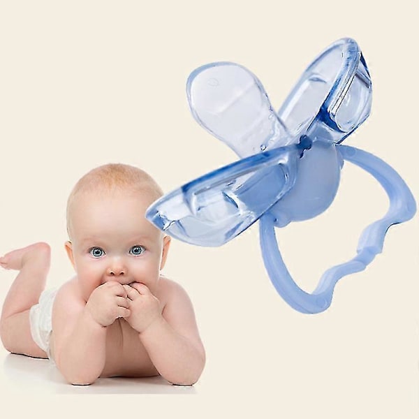 Spädbarns Napp Lugnande Silikon Automatisk Stängning Baby Napp