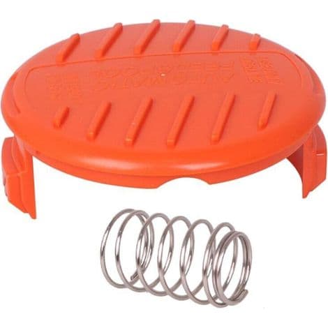 Spolehetter + 4 fjærer, reservedeler, tilbehør, kompatibel med BLACK+DECKER RC-100-P gresstrimmer
