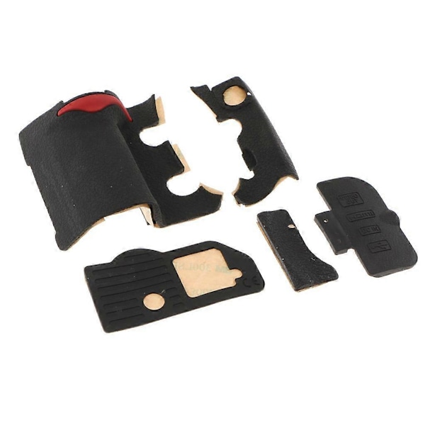 5 kpl USB-kumipidikkeen yksikkö + teippi D300S etu- ja takakanteen