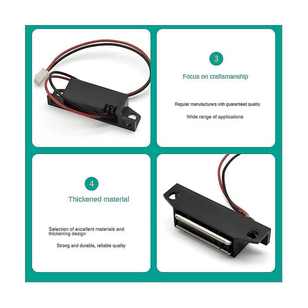 Mgstk magnetisk spänne industriell utrustning magnetisk spänne med elektrisk sensor dörrsug