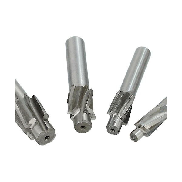 5-delad Guide Slotted Countersunk Fräs M3-m8 4-tandad HSS-fräs
