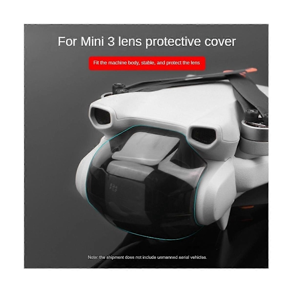 Linsebeskyttelsesdæksel til Gimbal til Mini 3 Pro - Beskyttelseshætte til Visionssensor - Alt-i-én-dæksel til Mini 3 Linseblænde