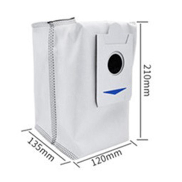 5 st dammsugarpåsar i non-woven-tyg för Debot X2 X2pro robotdammsugare
