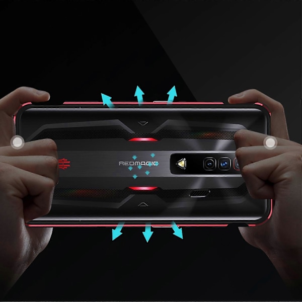 Metallramme Deksel For ZTE nubia Red Magic 7