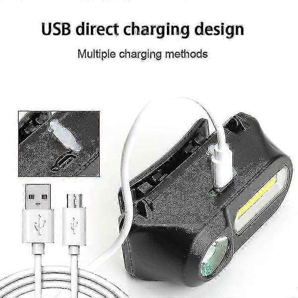 LED Hodelykt Super Sterk Hodelykt Arbeidslys Stropp LED Lys For Camping Løping